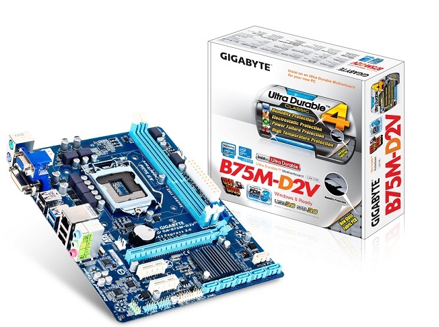 Gigabyte ga b75m d2v обзор